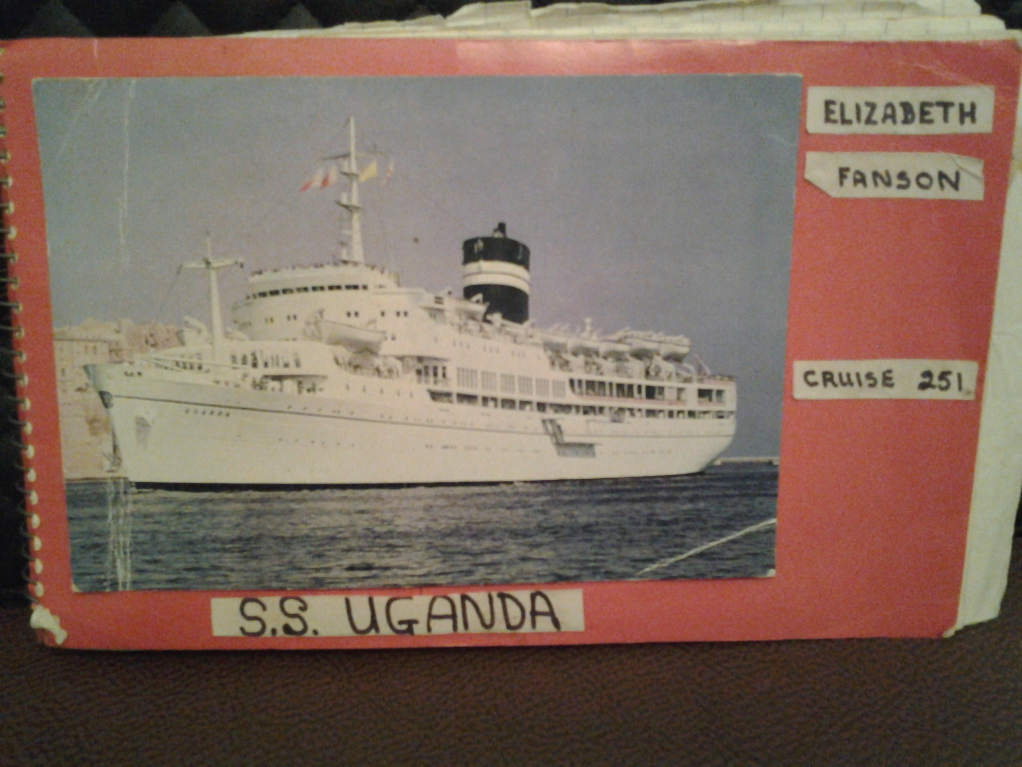Liz James' (Fanson) cruise image