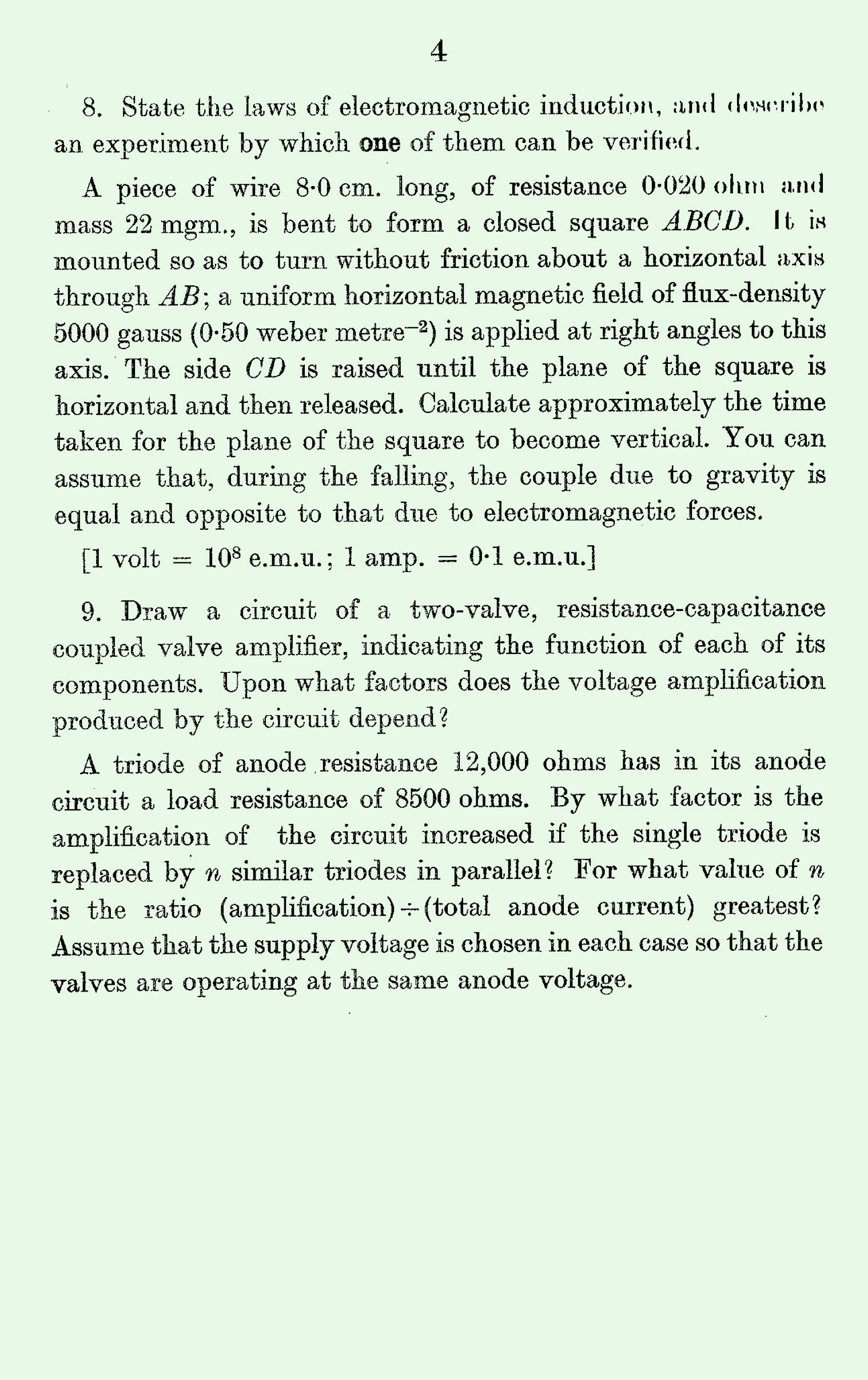 1963 S Level Physics page 4